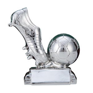 جائزة كرة القدم على شكل حذاء رياضي من الراتنج المطلي كهربائياً من وي فيستا، تمثال تذكاري للمناسبات الرياضية - Product Image 4