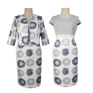 Traje de Vestir Casual de Primavera para Mujer Sunday Best Africa, Elegante y Formal para Iglesia - Product Image 3