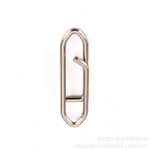 Clip rápido de cambio rápido, bloqueo de pesca, broche colgante de acero inoxidable, broche giratorio de pesca, conector de pasador de pesca de carpa, broches - Product Image 5
