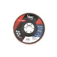 Disque à lamelles en céramique de 115 mm pour acier inoxydable, acier à haute dureté, alliage, meuleuse d'angle, disques à lamelles