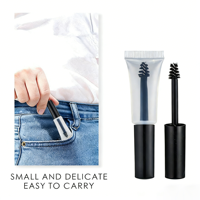 Gel coiffant pour sourcils transparent à logo personnalisé, longue durée, sans essuyage