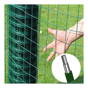 Waterproof Green PVC Coated Welded Wire Mesh for Outdoor Backyard Garden Fence and Chicken Coop Construction Use - Product Image 5