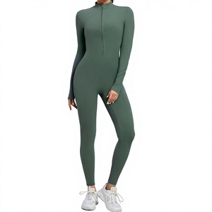 Combinaison de sport sans dos en élasthanne de haute qualité, séchage rapide, pour yoga et fitness, tricotée - Product Image 3