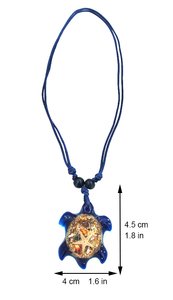 <span class=keywords><strong>Collana</strong></span> di Moda con Cordoncino Cerato, <span class=keywords><strong>Collana</strong></span> con Conchiglia Naturale, <span class=keywords><strong>Collana</strong></span> con Ciondolo <span class=keywords><strong>Tartaruga</strong></span> Marina in Resina - Product Image 6