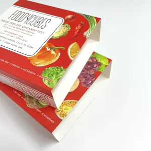 小型企业纸包装套筒定制艺术纸印刷餐水果蔬菜容器盒套筒