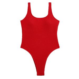 Maillot de bain une pièce sexy pour femmes, plissé, à rayures, de haute qualité, personnalisé en 3D, pour les vacances, vêtements de plage - Product Image 5