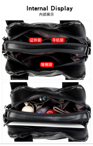 Fashion New Designer Crossbody <b>Bags</b> High Quality PU Leather <b>Shoulder</b> Messenger <b>Bag</b> Casual Totes Luxury Women Handbags and Purses - Product Image 5