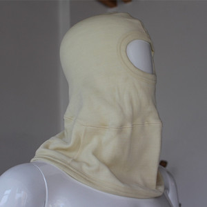 En CE CE หมวกไหมพรมสองชั้น, หมวกคลุมหัว cagoul ทนความร้อนและเปลวไฟ ISO - Product Image 6