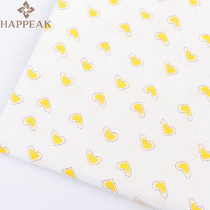 HAPPEAK quantité minimale de commande bas <span class=keywords><strong>Double</strong></span> <span class=keywords><strong>gaze</strong></span> mousseline tissu <span class=keywords><strong>coeur</strong></span> imprimé coton crêpe <span class=keywords><strong>gaze</strong></span> tissus Textile pour serviettes - Product Image 6