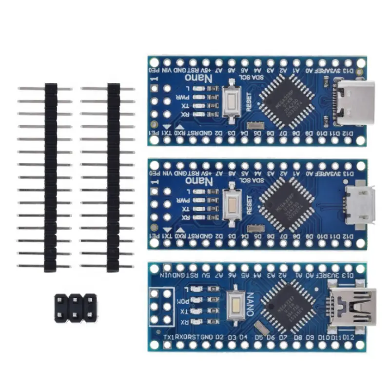 Mini/Type-C/Micro USB CH340 Nano 3.0 ATmega328P Controller Board Compatible For Arduino CH340C USB Driver Nano V3.0 ATmega328