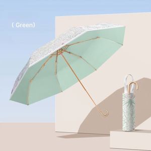 ร่มพับสามตอน YH-H แบบตะขอทอง ยางสีสันสดใส น้ำหนักเบาพิเศษ ลายพิมพ์ตามสั่ง - Product Image 4