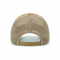 Casquette Trucker Sportive Vintage Personnalisée en Coton avec Dos en Maille, Motif Camouflage Désertique, Étiquette Patch Dessin Animé, pour Randonnée en Plein Air, Camping, Streetwear, Kawaii