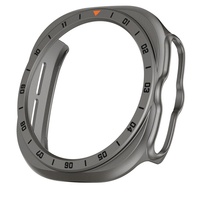 Casing Jam Tangan Hard PC Bumper Frame untuk Samsung Galaxy Watch Ultra2, Casing Pelindung untuk Galaxy Watch Ultra 2 dengan Skala