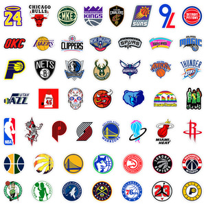 American NBA Basketball Graffiti Decorative <strong>Stickers</strong> 50pcs Waterproof Labels <strong>for</strong> Luggage <strong>Laptop</strong> Guitar Helmet Skateboard - Product Image 3