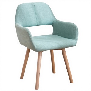 Silla de Comedor Moderna y Lujosa de Madera Maciza con Respaldo Tapizado para el Hogar, Silla de Comedor Italiana Simple para Uso en Restaurantes - Product Image 2