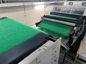 高品質で環境に優しい吸音パネル製造ライン、吸音パネル製品の製造のための全自動生産 - Product Image 5