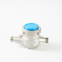 Medidor mecánico de agua fría de chorro múltiple de tipo seco cuerpo de acero inoxidable R200 con precio de fábrica de alta calidad