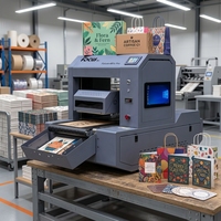 Imprimante numérique jet d'encre tout-en-un pour boîtes à emporter, machine d'impression multifonctionnelle pour serviettes et sacs en papier
