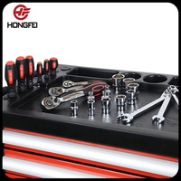 Kit d'outils HONGFEI en acier robuste, service OEM ODM pour atelier automobile, ensemble d'outils de mécanicien, directement de l'usine