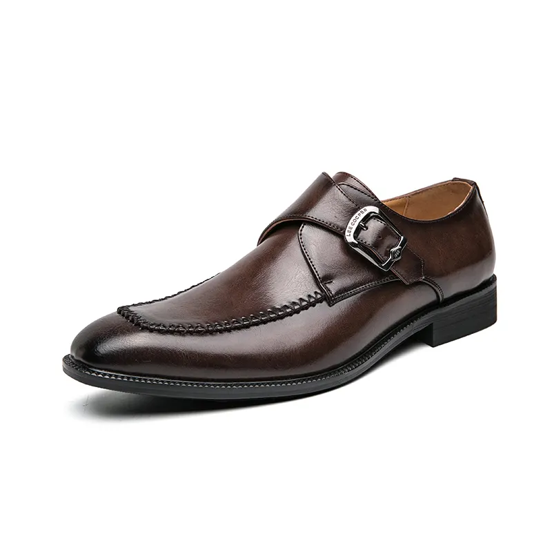 High Quality Mens Oxford Slip-On Formal Leather Business Office Dress Leather Shoes For Men