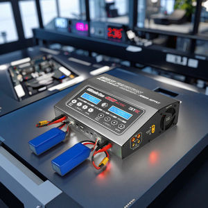 Chargeur-déchargeur de batterie double canal AC/DC SKYRC D400 400W en métal pour LiPo LiFe <span class=keywords><strong>NiMH</strong></span> NiCd, drones RC, modèles d'avions FPV, Guangdong - Product Image 5