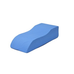 Alfombrilla ergonómica elevadora para extremidades inferiores, azul, S60x28x15, para masajes de salud y posicionamiento corporal - Product Image 5