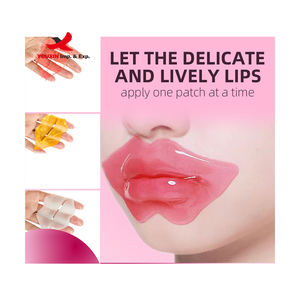 Patchs Lèvres Hydratants et Repulpants au Collagène Rose, 20 unités/pot, Vente en Gros à Bas Prix pour Achat Mixte, Soin des Lèvres Personnalisé Effet Cristal - Product Image 2