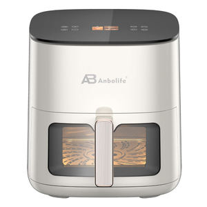 หม้อทอดไร้น้ำมันอัจฉริยะ Anbolife รุ่นใหม่ พร้อมหน้าต่าง ความจุ <span class=keywords><strong>5</strong></span> ลิตร 1500 วัตต์ ควบคุมผ่านแอพ WiFi (อุปกรณ์เสริม)  ไม่ติดกระทะ ปราศจากสาร PFAS รับผลิตแบบ OEM ODM - Product Image 2