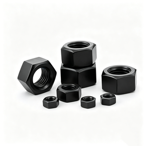 Tuercas Hexagonales Totalmente Automáticas de Alta Precisión con Acabado de Óxido Negro, Tornillos para Muebles - Product Image 1