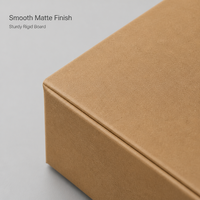 Boîte Mystère Kraft Sac Chanceux Carré Personnalisé Ruban Crème Imprimé pour Électronique Jouets Boîte Surprise Vente en Gros Direct Usine