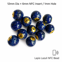 Cuentas de Cristal NFC RFID de Alta Sensibilidad para Joyería de Lujo, Pulseras y Collares, con Función de Lectura de Biblia