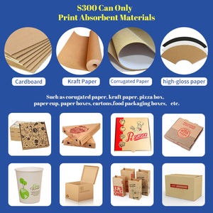 Yotta YD-S300紫外数字单程小盒印刷机纸袋印刷机带自动进纸器 - Product Image 2