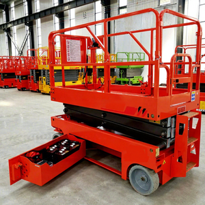 Plataforma Elevadora de Tijera Eléctrica KCCL, Altura Máxima de 13.8 m, Capacidad de 227 kg, Autopropulsada, Hidráulica, de Acero Aleado, 2500 mm - Product Image 4