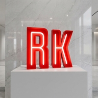 Panneau publicitaire lumineux LED créatif en acrylique personnalisable pour bar, éclairage néon IP65, exclusivité transfrontalière