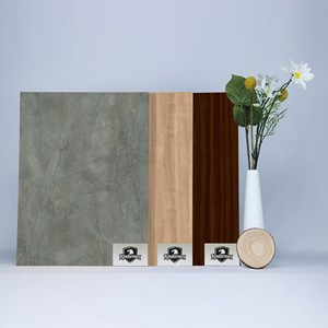 MDF mélaminé de qualité supérieure avec texture esthétique en pierre naturelle 8 mm 16 mm 18 mm pour la décoration murale de fond de télévision - Product Image 3