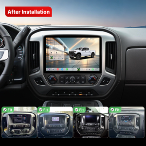 Autoradio Android Youducar 12 pouces avec navigation, unité centrale pour <span class=keywords><strong>Chevrolet</strong></span> <span class=keywords><strong>Silverado</strong></span> 2014-2020, carte SD, aide au recul, Android Auto - Product Image 1