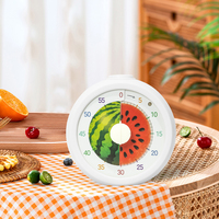 Temporizador Visual de Plástico Resistente al Agua de 60 Minutos, Temporizador de Cocina Personalizado de Alta Calidad, Temporizador de Cuenta Regresiva con Alarma para Niños, Reloj con Pantalla Digital