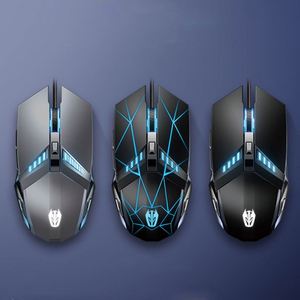 Hot Selling Custom Mech <b>Gaming</b> Mouse 1.8M Cable Long Computer Games USB Desktop Office Computer Games Mouse Gamer - Product Image 4