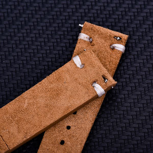 Cinturini per Orologi JUELONG in Pelle Scamosciata Fatti a Mano Vintage 20mm 22mm - Product Image 5