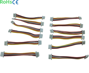 Kabel Jumper OEM 22 24 AWG Dupont Merah/Kuning/Hijau PVC untuk Sepeda Motor 10cm-40cm 40pin Female-Female Male - Product Image 1