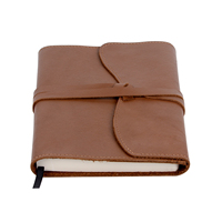 Carnet de notes/agenda en cuir personnalisé rechargeable avec reliure cousue, format A5, option cadeau, vente en gros
