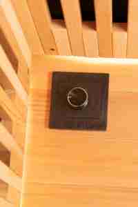 <span class=keywords><strong>2025</strong></span> Nhà Máy Thiết Kế Mới Điện Hồng Ngoại Xa Phòng Tắm Hơi 5 'Điều Khiển Thông Minh Bảng Điều Chỉnh Sẵn Sàng Tàu Hiện Đại Phong Cách Hemlock Rắn Thấp EMF - Product Image 5