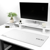 Tapis de souris de jeu de grande taille imperméable et antidérapant GravaStar pour les joueurs et le travail de bureau