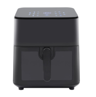 Friteuse à Air électrique, 2022 6L, 10 temps, appareil à 10 brûleurs, rôtisserie, vente en gros, dispositif de cuisson pour frites et poulet