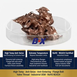 Lubrifiant anti-adhérent haute température pour brides <span class=keywords><strong>de</strong></span> tuyaux, boulons, tiges <span class=keywords><strong>de</strong></span> soupapes, fixations <span class=keywords><strong>de</strong></span> fours, anti-sinterisation, OEM personnalisé, usine certifiée RoHS REACH - Product Image 2