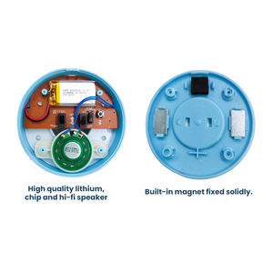 고품질 원형 자석 냉장고 음성 녹음기 재사용 가능 컴팩트 다양한 색상 옵션 - Product Image 3