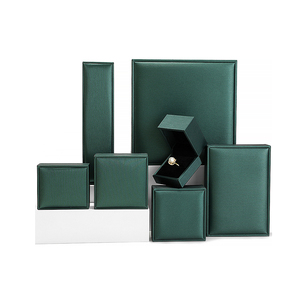 畅销时尚定制pu皮革饰品包装盒戒指吊坠手镯手链饰品展示盒 - Product Image 4