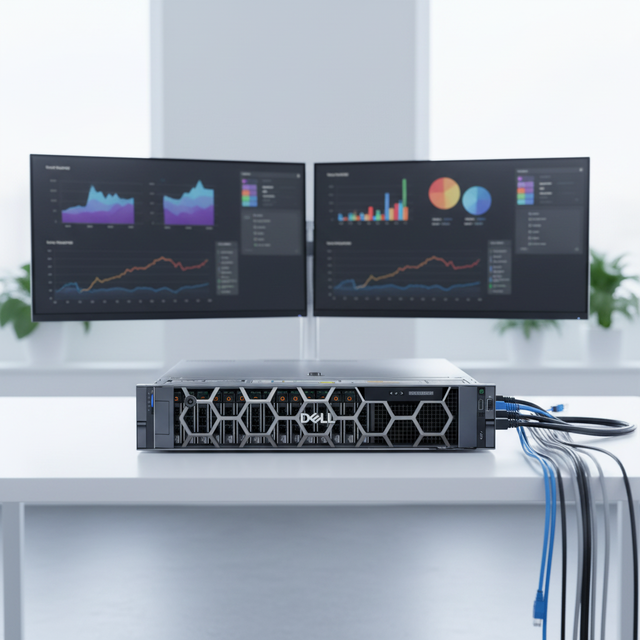 Best-selling Model Dell PowerEdge R550 Server Intel Xeon Silver 64GB Processor 2U Rack Server R550