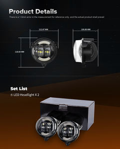 Lampu depan mengemudi Led dengan DRL untuk 2013-2018 Can-Am Outlander 500 650 Gen 2 STD XT 800R 2018-2022 Outlander Max 1000R - Product Image 2