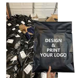 Custom Logo Design Printed Biodegradable Eco Compostable Plastic Mailer Mailing 10x13 Poly Shipping <b>Bags</b> for <b>Clothing</b> <b>Packaging</b> - Product Image 1